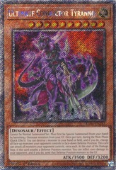Ultimate Conductor Tyranno - RA04-EN287 - Platinum Secret Rare - 1st Edition